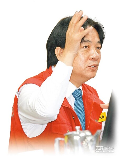 行政院長賴清德4日主持「非洲豬瘟中央災害應變中心第2次會議」,親自連線檢視尚未設置地方災害應變中心的各縣市,要求立即成立。(張鎧乙攝)