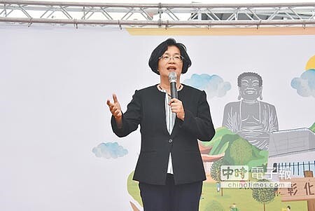 彰化縣長王惠美上任兩周，宣布力行「開源節流」方針，要各局處把錢花在刀口上。	（謝瓊雲攝） 