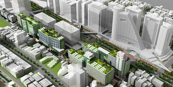 高雄火車站東側舊宿舍區,大約2.77公頃的精華土地,台鐵將在農曆年後公開招商。台鐵提供
