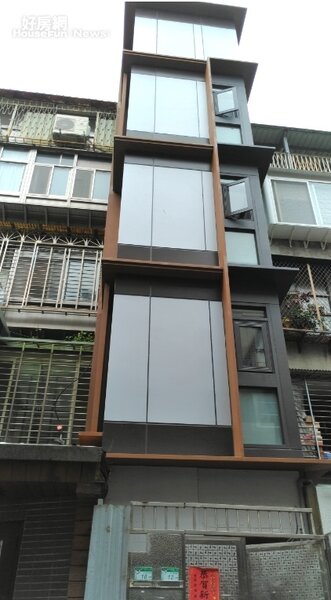 台北市新增一例老舊公寓補助增設電梯的完工案例，位於大安區和平東路2段。台北市都更處提供