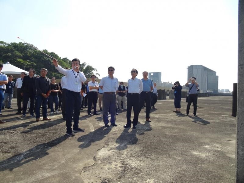 南港機廠公宅基地位於台北市忠孝東路七段南側捷運南港機廠上方,面積約2萬3832坪。照片台北市都發局提供