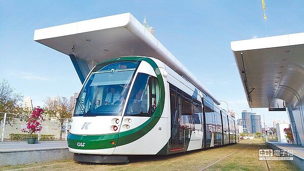 圖為高雄軌道建設。(高巿府捷運局提供)