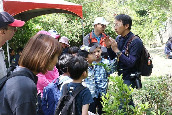 大坑生態園區提供生態導覽解說服務。 圖／台中市觀旅局提供