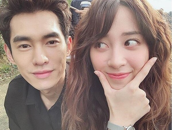 歐陽妮妮與張書豪在IG上常放閃。圖/摘自IG