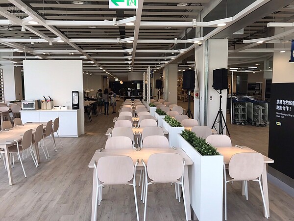 IKEA官方公布新店店商場數據,面積廣達6600坪。李彥穎攝