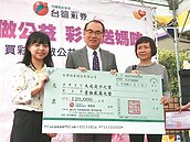 金成功投注站　分紅19萬全捐了