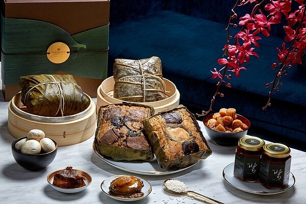 頂級海陸粽XO醬禮盒。 圖/台北國賓提供