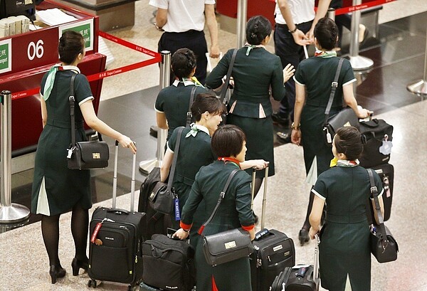 長榮航空空服員即將進行罷工投票。 (圖/聯合報資料照片)