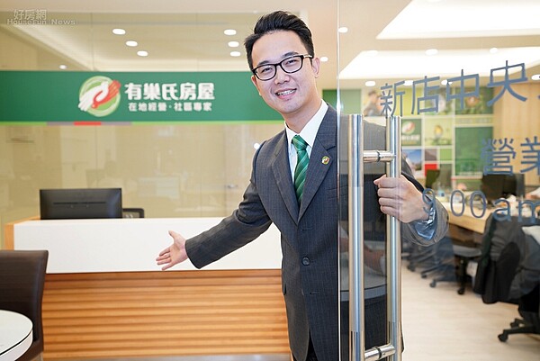 何彥霖轉戰有巢氏房屋新店中央央北加盟店，用單月就創造了以前辛苦半年才賺到的獎金。