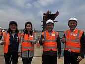 林佳龍視察金門大橋　盼作馬祖大橋施工借鏡