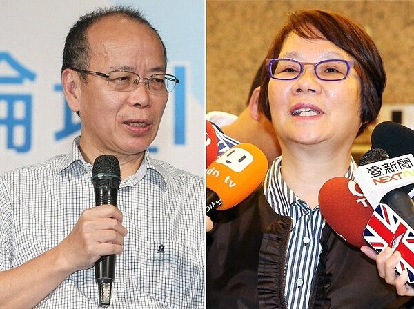 張景森(左圖)、羅淑蕾(右圖)。聯合報系資料照