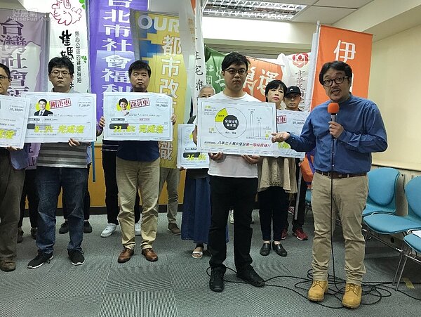 社會住宅推動聯盟召集人彭楊凱表示,六都當中,台北市、高雄市和台中市的社宅推動狀況有待改進。李彥穎攝