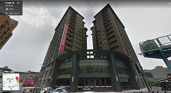 「東村A ONE」以89戶成交為交易量最多。(圖/Google Maps)