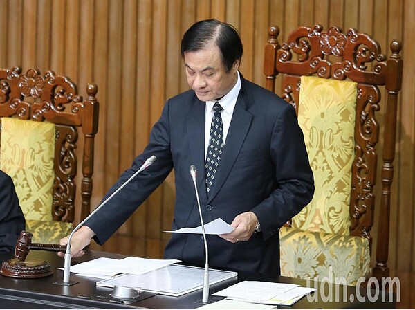 立法院長蘇嘉全臉書發文表達抗議。 圖/聯合報系資料照片