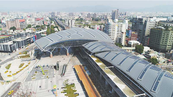 隨著台中鐵路高架化全線開通後,為新增站點周邊房市添利多。圖/業者提供