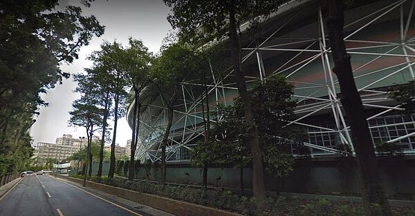 桃園巨蛋。(Google map)