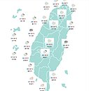 今各地時雨時晴、午後易有大雨　高溫恐破34度