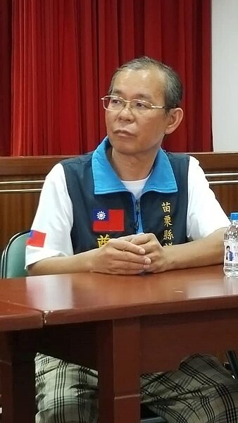 苗栗國民黨籍議員鄭聚然。(圖/鄭聚然臉書專頁)
