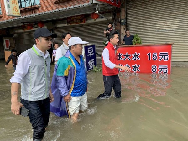 新竹市淹水。（圖／新竹市政府防災主題網）