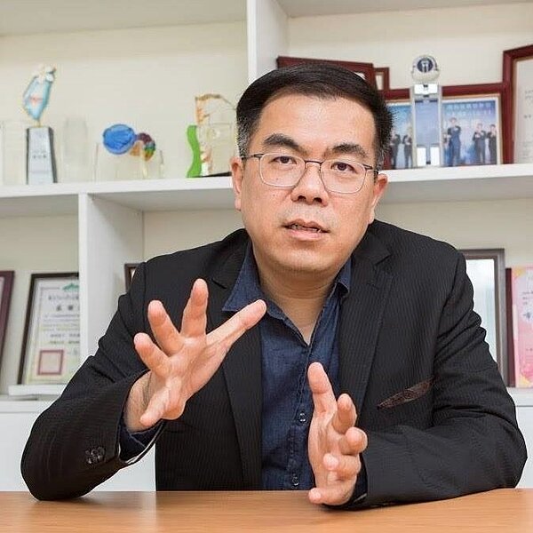 氣風險公司總經理彭啟明。 （圖／取自彭啟明臉書）