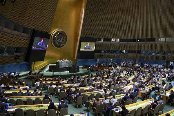  美國駐聯合國大使克拉夫特協助台灣在聯合國內更多參與。 （圖／聯合國新聞網站）