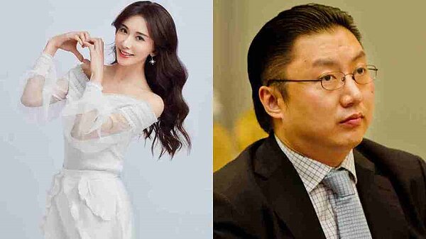 林志玲曾與邱士楷談過一段戀情。 (左圖/摘自臉書,右圖/聯合報系資料照)