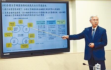 中央銀行20日召開第2季理監事聯席會議,央行總裁楊金龍宣布重貼現率維持在1.375 %,連12季維持不變,符合市場預期。(陳信翰攝)