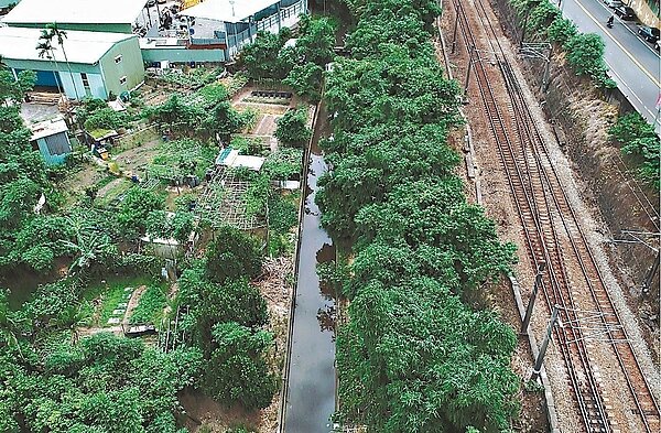 後村圳位於新北樹林與新莊交界處,曾與瑠公圳、大安圳並列為大台北平原3大水圳。 圖/新北市水利局提供