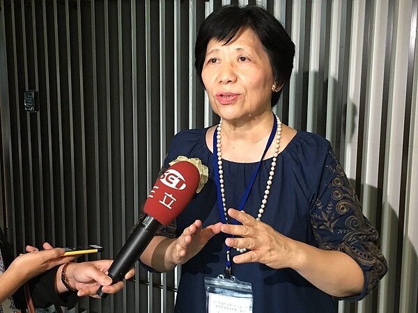亞洲大學副校長柯慧貞。 記者鄧桂芬/攝影