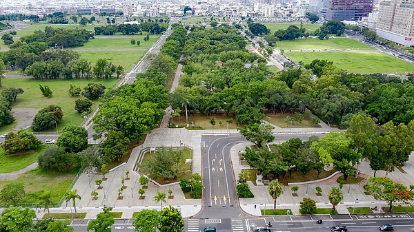 台南市東區平實營區。照片台南市地政局提供