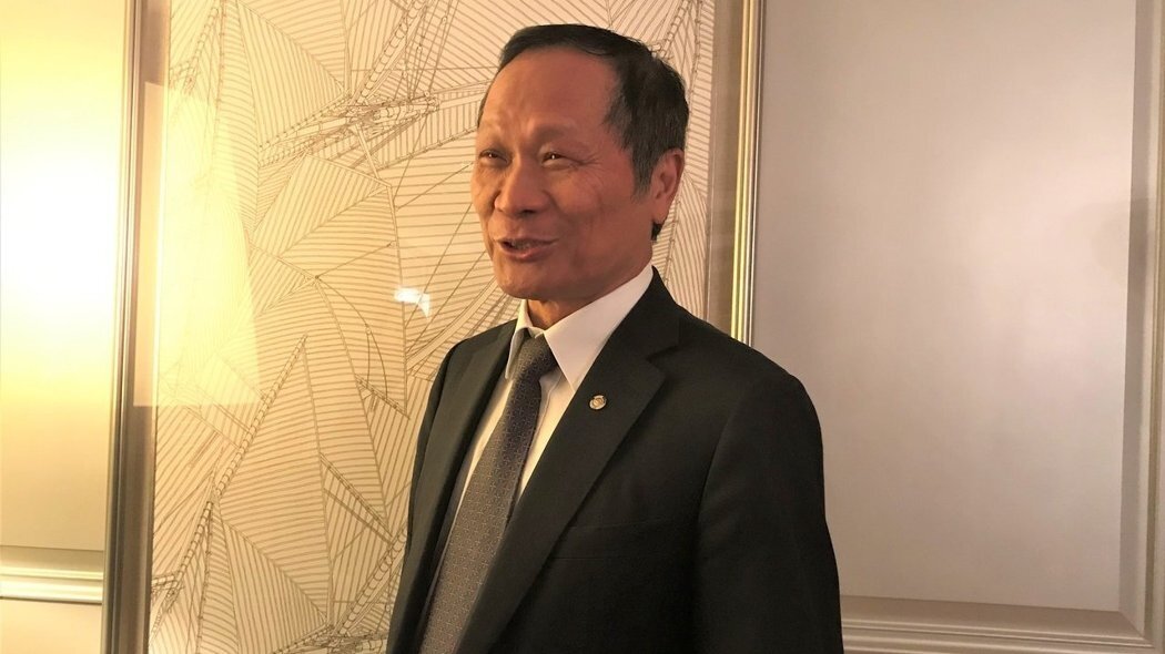 華固建設董事長鍾榮昌記者游智文/攝影