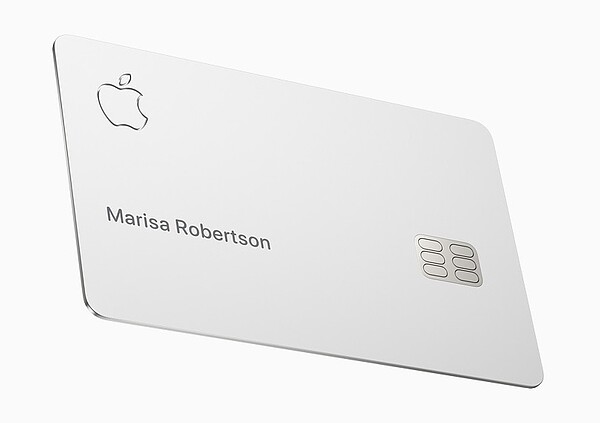 蘋果將在今天夏天推出Apple Card服務。(圖擷取自蘋果官網)