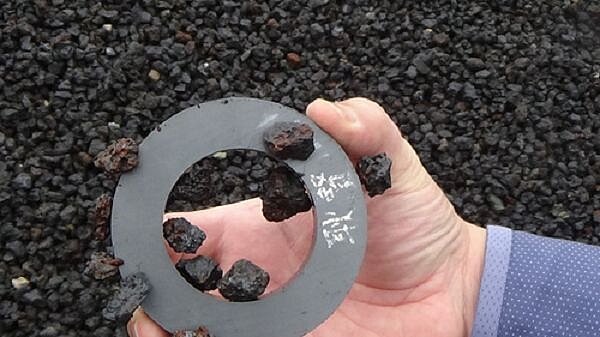 未來禁用爐碴為建材,避免建築物隨著時間推展,使結構因膨脹作用而逐漸崩解,危及居住安全。(圖/內政部警政署)