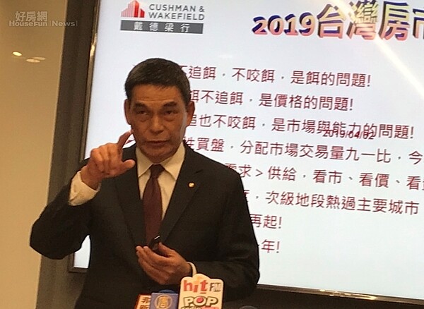 戴德梁行董事總經理顏炳立表示,東區不是租不出去,只要租金調到適當價位,商圈榮景就會回來。李彥穎攝