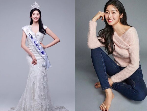 2018南韓小姐金秀珉身材高挑，174公分58公斤的她卻被南韓民眾嫌棄太胖。（圖／Instagram sookim1001）