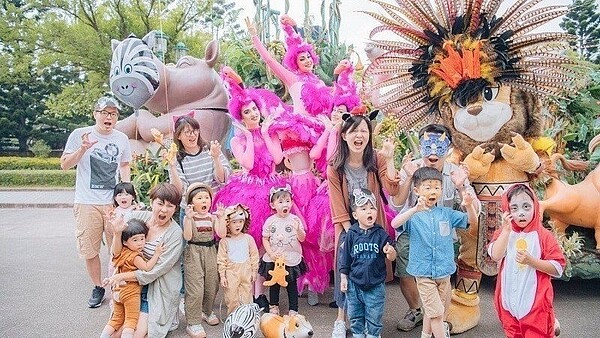 六福村歡慶40周年,推出精彩活動內容。 圖/六福村提供