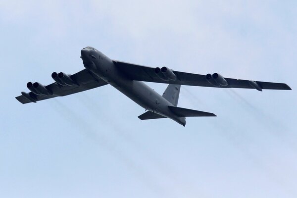 美國空軍B-52轟炸機。路透