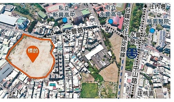 太電將處分桃園八德8,799坪工業土地，預計5月28日開標。 仲量聯行／提供