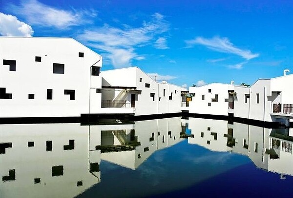 台江國家公園採用高腳屋設計。( 示意圖/台江國家公園提供)