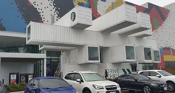 花蓮貨櫃屋星巴克。(擷取自Googlemap)