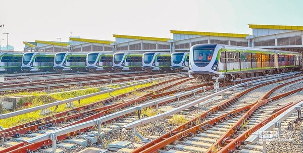台中捷運綠線預計2020年底前全線通車，屆時將可增加民眾交通便利性。（陳世宗翻攝）
