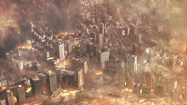 NHK紀錄片《撼動摩天樓》深入解析「長週期脈衝」與活斷層的緊密相關。圖/公視提供