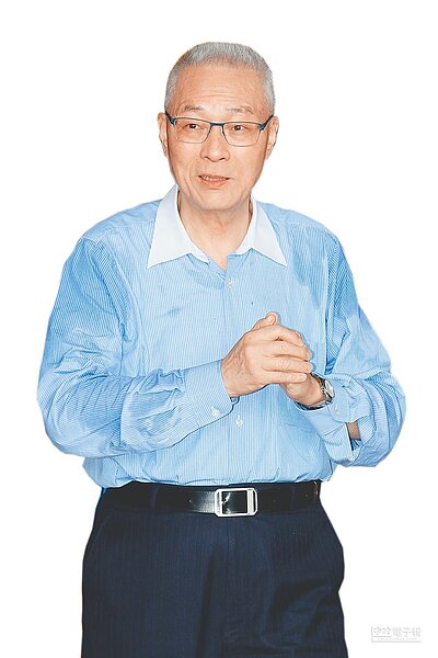 國民黨主席吳敦義。(圖/黃世麒攝)