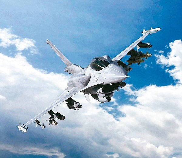 F-16V（Block 70）想像圖。圖／洛克希德馬丁
