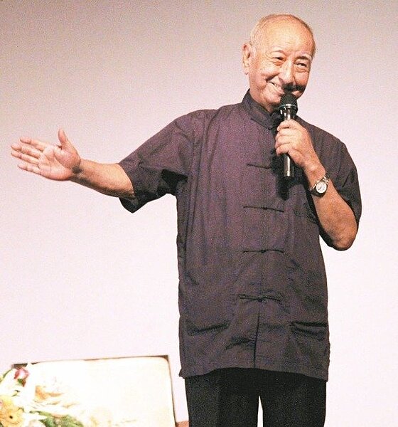 知名靈異節目主持人司馬中原。圖／報系資料照