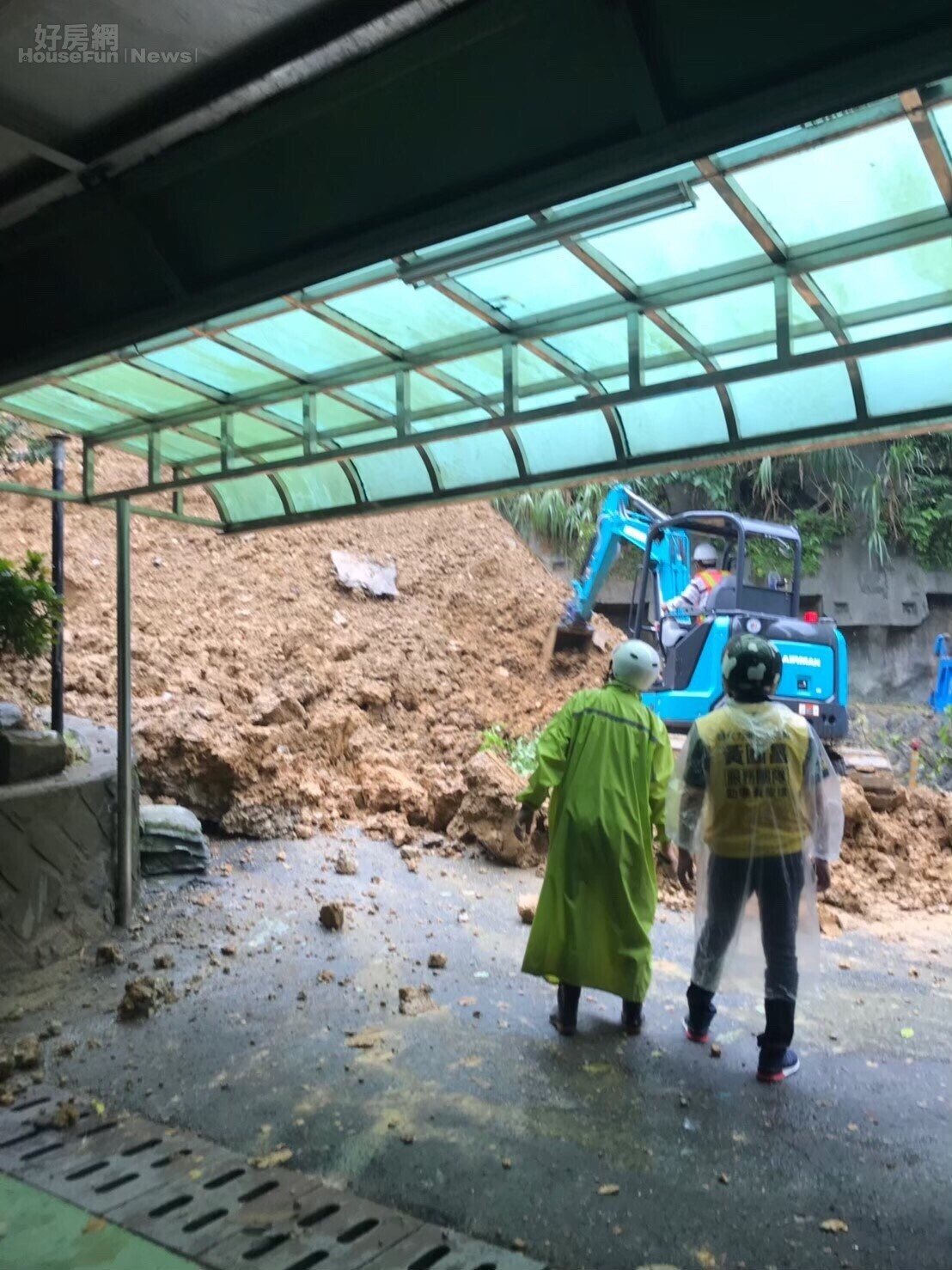 想要為愛屋加保土石流險，須注意地震險不理賠颱風引發的土石流，要另保山崩險。讀者提供