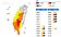 嘉義、高雄發布豪雨特報