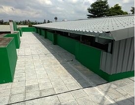 屏東縣新南國小修繕後狀況。圖/國教署提供