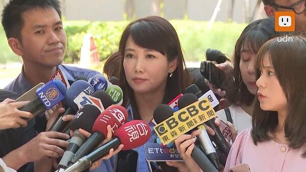 郭辦發言人蔡沁瑜。聯合報系資料照
