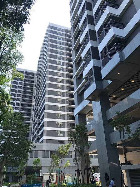 台北市提出「居住正義2.0」,其中一個目標就是「社宅5萬戶」,圖為台北市東明社宅。好房網News記者李彥穎攝